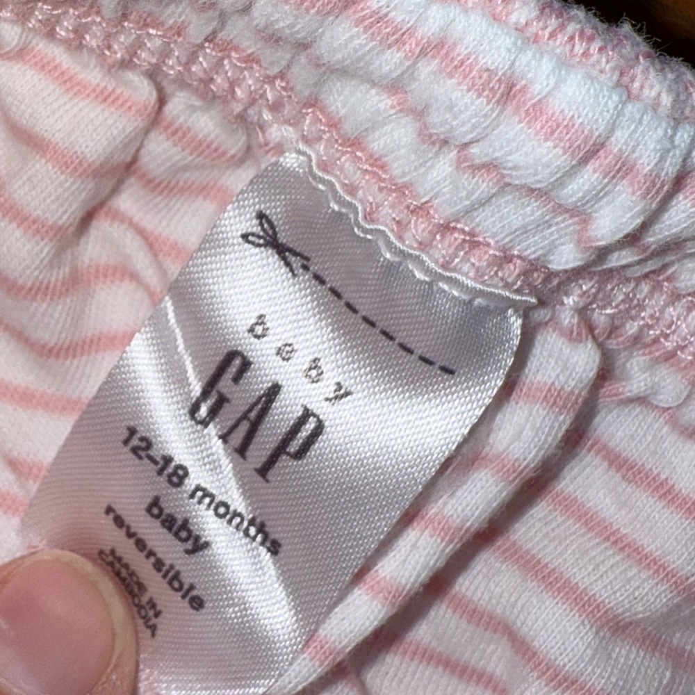Baby Gap Reversible Sweatpants 12-18m - Picture 2 of 3